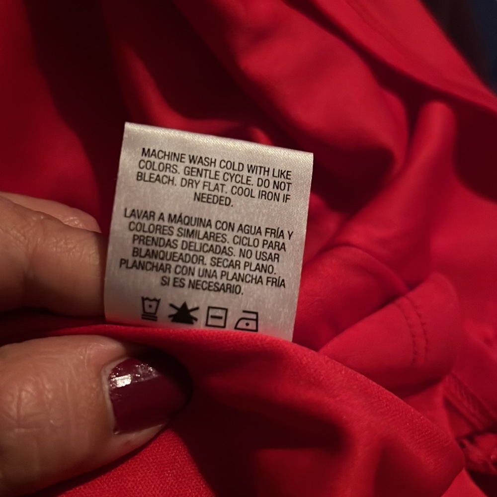 Red Covington Dress size XL - Picture 9 of 9